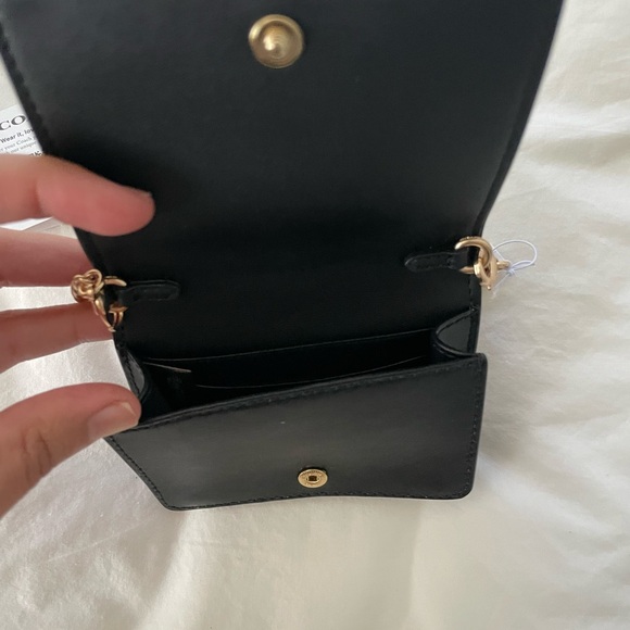 Coach: Mini Wallet with Chain NWT - Picture 4 of 5
